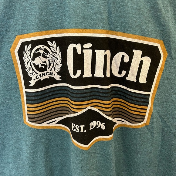 CINCH JEANS LOGO SHIRT SMALL - Picture 3 of 5